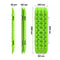 X-BULL Recovery Tracks Boards Sand Truck Mud Snow 4WD 4x4 Gen3.0 Green/ Tyre Tire Deflator