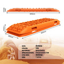 X-BULL KIT1 Recovery track Board Traction Sand trucks strap mounting 4x4 Sand Snow Car ORANGE