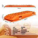 X-BULL Recovery Tracks Gen 2.0 10T Sand Mud Snow 2 Pairs Offroad 4WD 4x4 2PC 91CM Orange