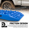 X-BULL Recovery tracks Boards 10T 2 Pairs Sand Mud Snow With Mounting Bolts pins Blue