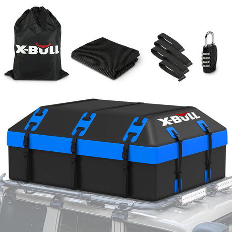 X-BULL Car Roof Cargo Bag Rooftop Cargo Carrier 100% Waterproof Top Luggage Bag for All Vehicles