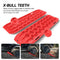 X-BULL Recovery Tracks Gen 3.0 Sand Track Mud Snow 10T 2 Pairs 4PC 4WD 4X4 Red