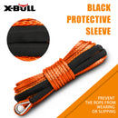 X-BULL Winch Rope Dyneema Synthetic Rope 5.5mm x 13m Tow Recovery Offroad 4wd