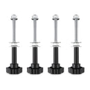 X-BULL Recovery tracks Sand Trucks Offroad With 4PCS Mounting Pins 4WDGen 2.0 - Black