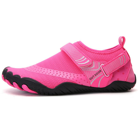 Women Water Shoes Barefoot Quick Dry Aqua Sports Shoes - Pink Size EU37 = US4