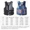 Life Jacket for Unisex Adjustable Safety Breathable Life Vest for Men Women(Black-S)