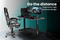 OVERDRIVE Gaming Desk 139cm PC Table Setup Computer Carbon Fiber Style Black