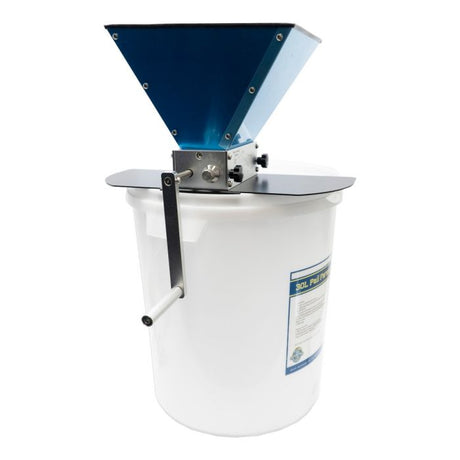 Malt King - Grain Mill (2 Roller) With Steel Mounting Board