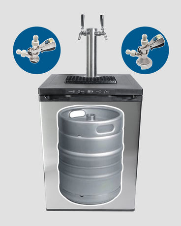 Keg King - Kegmaster Series XL - Fastap Double Tap With Couplers