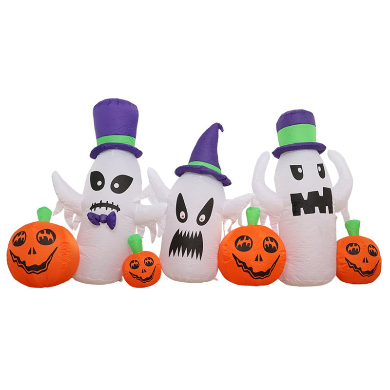 Festiss 2.7m Ghosts and Pumpkins Halloween Inflatable with LED FS-INF-20