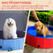 Floofi Pet Pool 160cm*30cm Red XXL FI-SB-107-SG