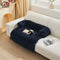 Floofi Pet Sofa Cover Soft with Bolster M Size (Dark Blue) FI-PSC-121-SMT