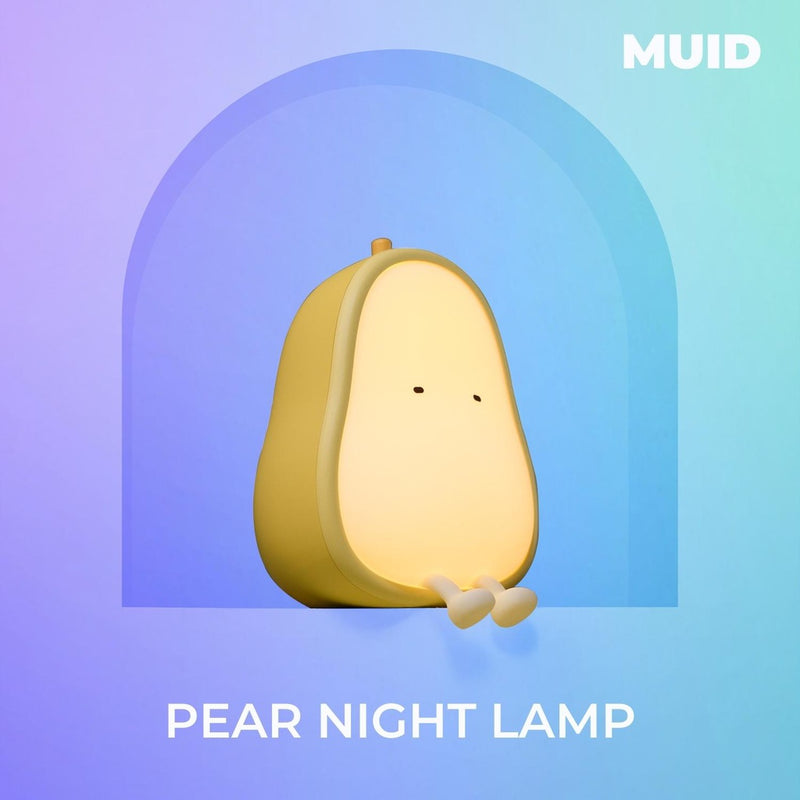 Muid Pear Night Lamp Warm Yellow HM--106-MUID