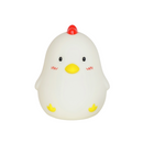 Muid Wake Up Chicken Night Lamp Alarm Clock White HM--104-MUID