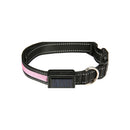 Floofi Solar USB Rechargable LED Dog Collar (M Pink) - PT-DC-141-QQQ