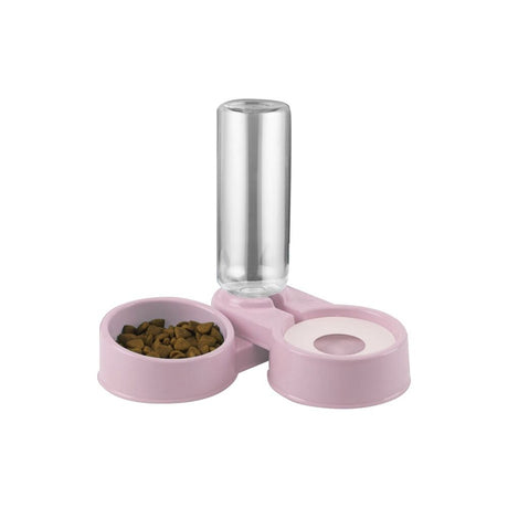 Floofi Automatic 2 in 1 Water & Food Feeder (Pink) PT-FD-102-QQQ