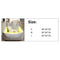 Floofi Pet Bed Crown Shape (M Grey Yellow) - PT-PB-210-RN