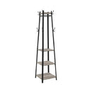 VASAGLE Coat Rack 3 Shelves Greige LCR080B02