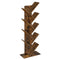 VASAGLE Tree Bookshelf 8-Tier Rustic Brown LBC11BX