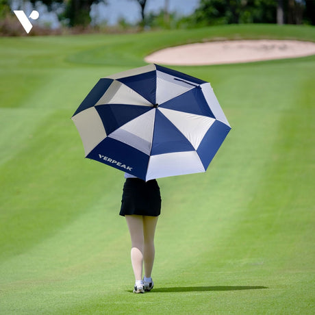 Verpeak Golf Umbrella Blue & White 62