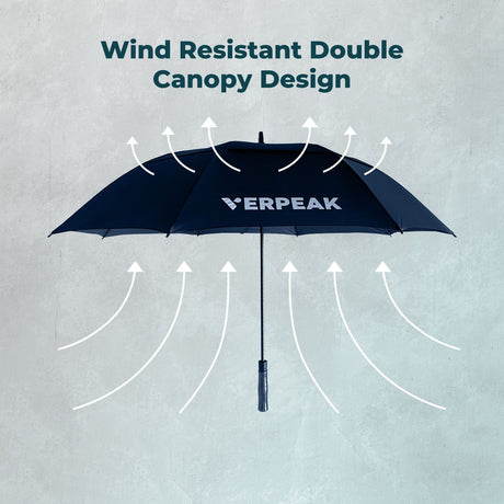 Verpeak Golf Umbrella Blue 62