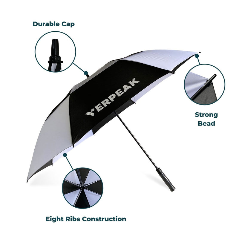 Verpeak Golf Umbrella Black & White 62" VP-UA-101-HD