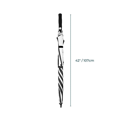 Verpeak Golf Umbrella Black & White 62