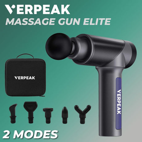 Verpeak Massage gun Elite - LCD - 17v - VP-MG-102-YBK