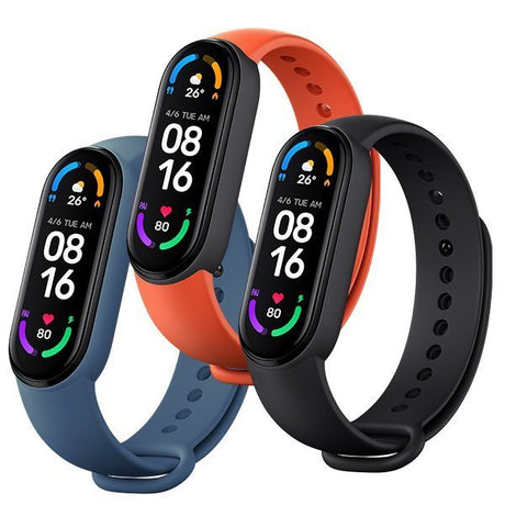 Xiaomi Mi Smart Band 6 Strap (3 pack) Black/Orange/Blue BHR5134GL