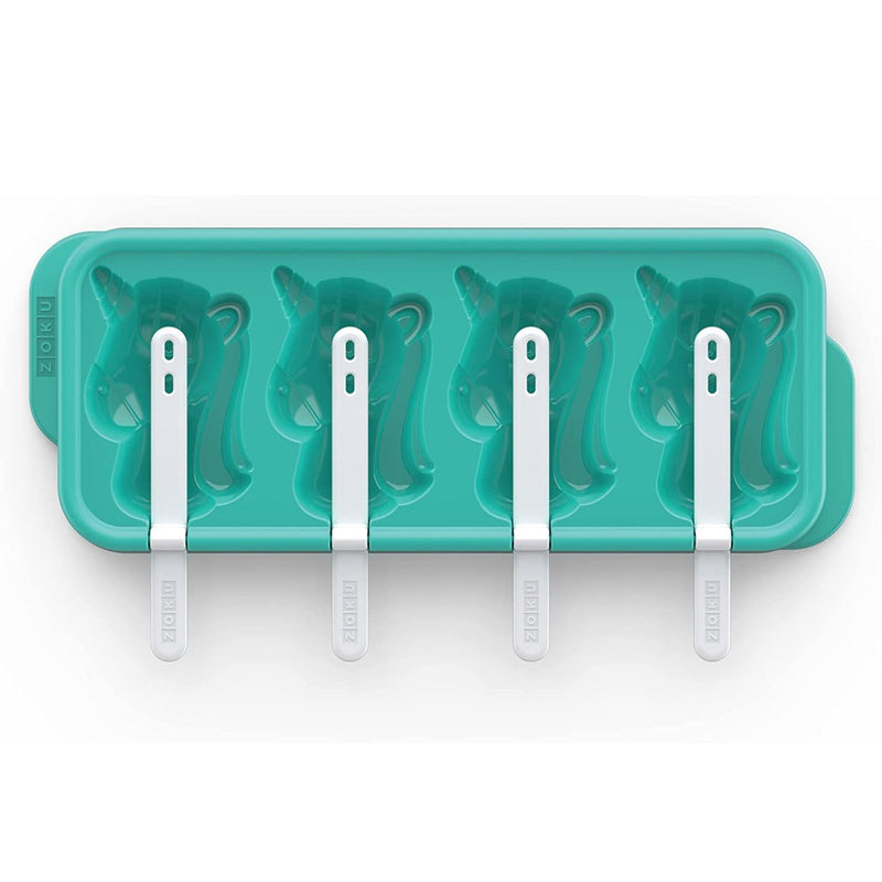 Zoku Unicorn Ice Pop Moulds 4 Moulds ZK159