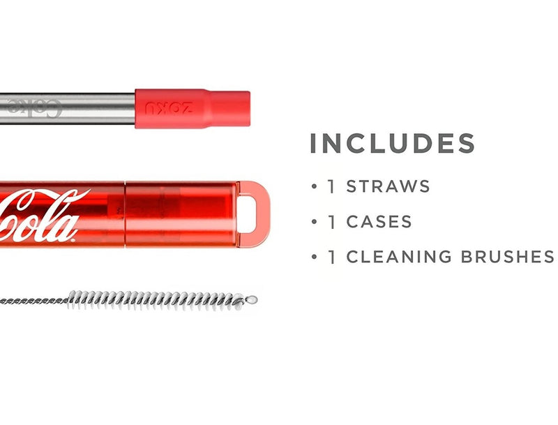 Zoku Coca-Cola Pocket Straw CC307 RD