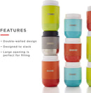 Zoku Neat Stack Food Jar Lime Green 295ml ZK305 LG