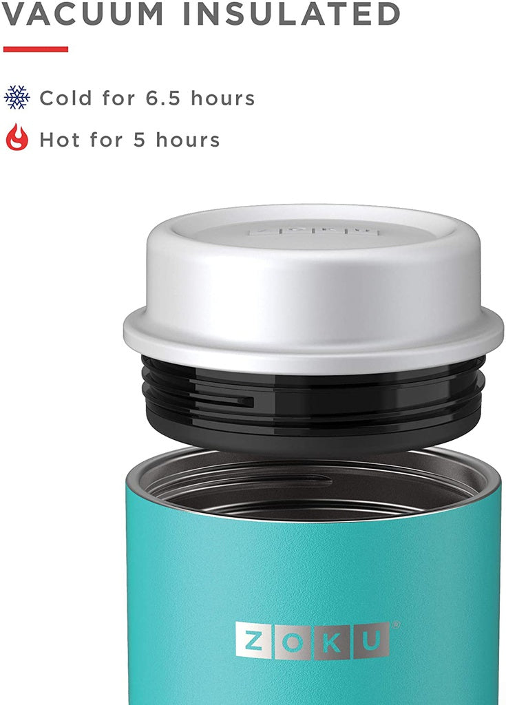 Zoku Neat Stack Food Jar Teal 295ml ZK305 TL