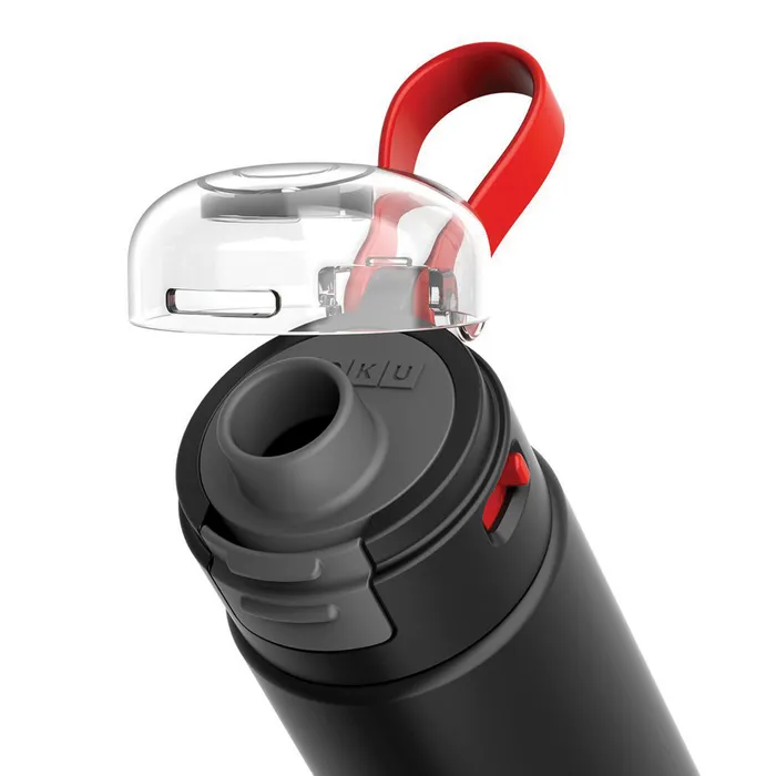 Zoku Stainless Sports Bottle Black 500ml ZK165 101