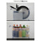 [6-PACK] INOMATA Japan Under-sink Storage Box Transparent With Casters 46*16*27cm