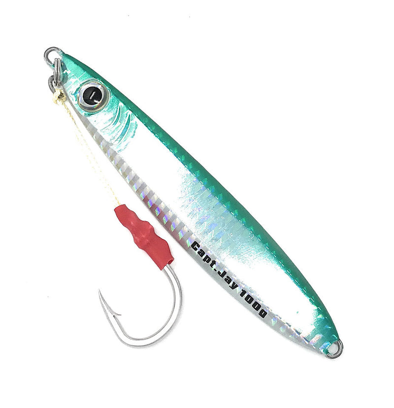 Capt Jay Fishing Saltwater jigs Speed Jigging Slow Jigging Pitching Lures (5pcs, mixed colour)