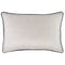 Cushion Cover-With Black Piping-Natural-35cm x 50cm