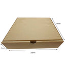 50x Mailing Box 230x160x70 Postal Brown Cardboard Medium Diecut Shipping Carton