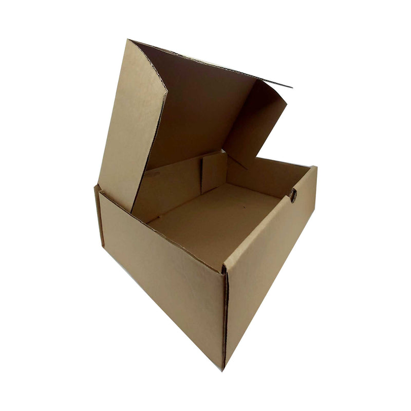 50x Mailing Box 230x160x70 Postal Brown Cardboard Medium Diecut Shipping Carton