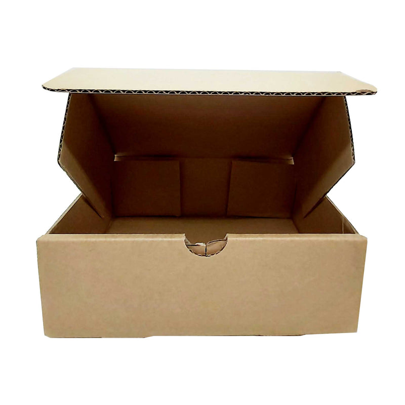 50x Mailing Box 230x160x70 Postal Brown Cardboard Medium Diecut Shipping Carton