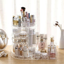 Makeup Organiser Rotating Stand - Cosmetic Storage Large Tiered Display Tray