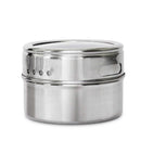 12 Magnetic Spice Jar Tins and Steel Plate - 150g Seasoning Storage Containers