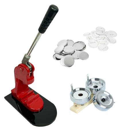 Button Badge Making Set 58mm - Maker + Mould + Badges