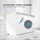 25L White UV Electric Towel Warmer Steriliser Cabinet Beauty Spa Heat Sanitiser