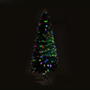 Christabelle 1.2m Enchanted Pre Lit Fibre Optic Christmas Tree Stars Xmas Decor