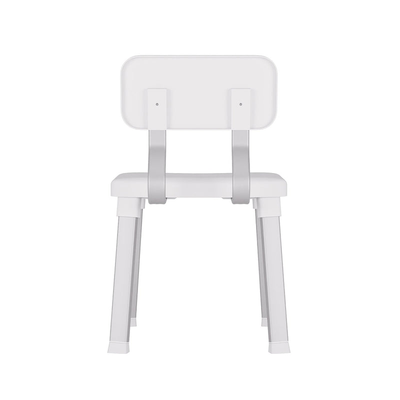 Evekare Deluxe Bathroom Chair With Back Support