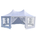 Wallaroo 6x4.5m Wedding Gazebo Marquee with Sidewalls