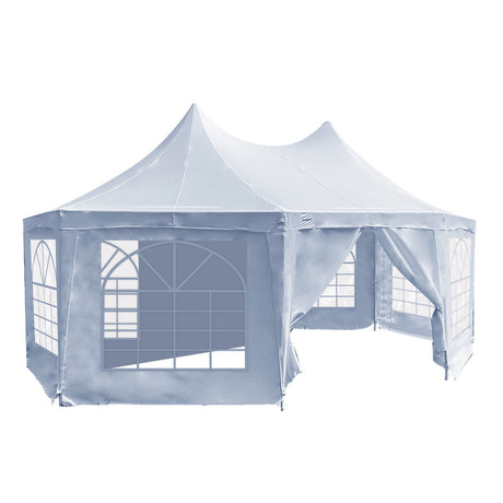 Wallaroo 6x4.5m Wedding Gazebo Marquee with Sidewalls