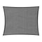 Wallaroo Outdoor Sun Shade Sail Canopy Grey Square 2.5 x 2.5M