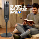 Pronti Electric Tower Heater 2000W Ceramic Portable Remote - Black